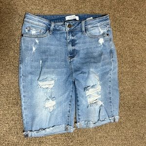 Women’s Judy Blue Jean Bermuda Shorts